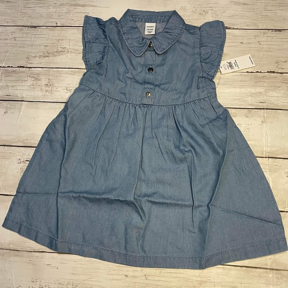 Old Navy Chambray Dress